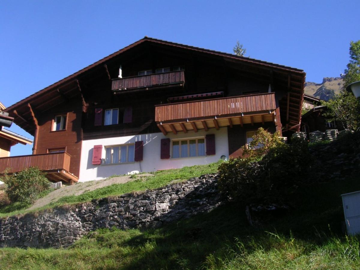 Chalet Eigersunne 2 Wengen Bagian luar foto